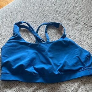 lululemon athletica Vibrant Blue Sports Bra
